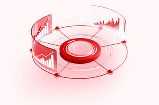 Test Red Fin 10 dashboard displaying trades performance and signals